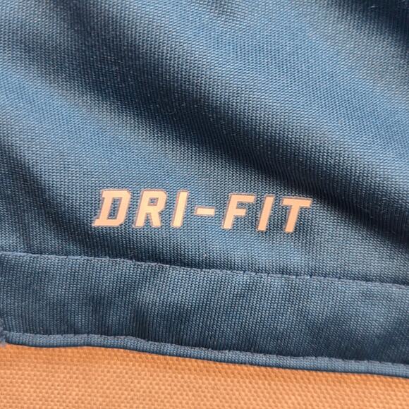 Nike Dri-Fit NFL On Field Miami Dolphins Polo Shirt XXL Aqua Blue - Picture 7 of 11